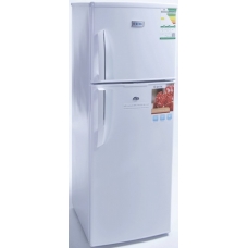 Icone Top Mount Refrigerator 2 Doors De Frost 6.42 Cu.Ft 182 Liter White