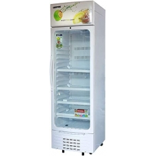 Geepas Commercial Refrigerator Without Freezer Singel Door No Frost 10 Cu.Ft 280 Liter White