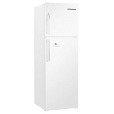 General Superme Top Mount Refrigerator 2 Doors No Frost 8.87 Cu.Ft 251 Liter White