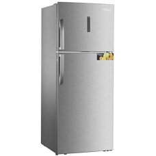 Super General Top Mount Refrigerator 2 Doors No Frost 17 Cu.Ft 481 Liter Silver