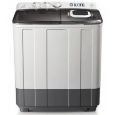 Icone Twine Tube Washing Machine With Dryer 5 Kg Multiple Programs White Gray