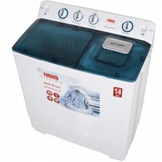 Haam Twine Tube Washing Machine With Dryer 14 Kg Multiple Programs White