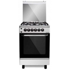 Falcon Free Standing Cooker 55X55 Cm 4 Burners Gas Steel Manual Multi Function Full Safety Steel