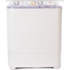 Home Queen Twine Tube Washing Machine With Dryer 9 Kg Multiple Programs Drying 5 Kg White