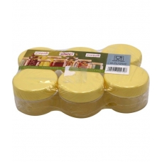 Plastic Indian Jar Set 250 Ml 6 Pieces