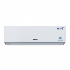 Baisc Split Air Conditioner 20 Hot-Cold 1.5 Ton Cooling 19000 Btu Rotary Wifi White