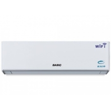 Baisc Split Air Conditioner 24 Cold 2 Ton Cooling 21600 Btu Rotary Wifi White