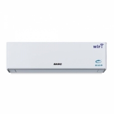 Baisc Split Air Conditioner 18 Cold 1.5 Ton Cooling 19000 Btu Rotary Wifi White