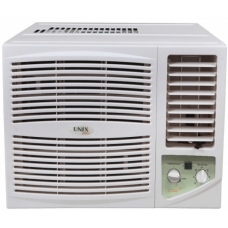 Unix Plus Window Air Conditioner 18 Cold 1.5 Ton Cooling 17800 Btu Rotary White