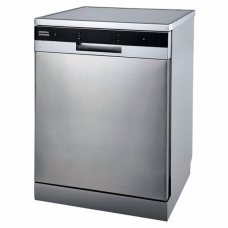 General Superme Free Standing Dish Washer 15 Places 8 Program Steel