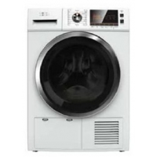 General Superme Condensing Clothes Dryer Front Load 8 Kg 16 Program With Lcd Screen White