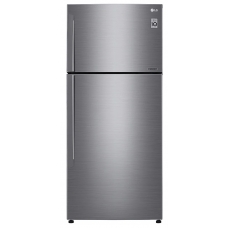 Lg Top Mount Refrigerator 2 Doors No Frost 18 Cu.Ft 510 Liter Silver Indonesia