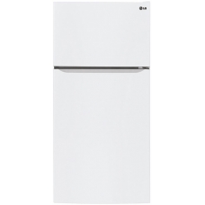 Lg Top Mount Refrigerator 2 Doors No Frost 23.2 Cu.Ft 657 Liter White Mexico