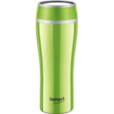 Lamart Steel Vacuum Flask 400 Ml Green