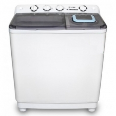 Icone Twine Tube Washing Machine With Dryer 9 Kg Multiple Programs White