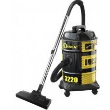 Dansat Drum Dry Vacuum Cleaner 21 Liter 1400 Watt To Extract Dust And Dirt Black