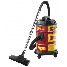 Dansat Drum Dry Vacuum Cleaner 21 Liter 1400 Watt To Extract Dust,Dirt Red