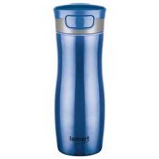 Lamart Steel Vacuum Flask 480 Ml Blue