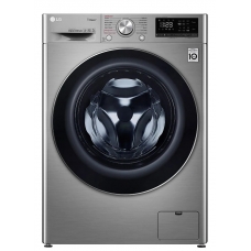 Lg Automatic Washing Machine With Dryer Front Load 9 Kg Multiple Programs 1400 Prm Silver