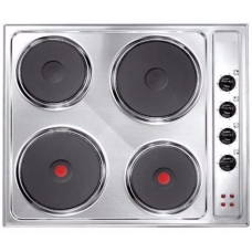 My Tech Built In Surface Plate 60 Cm Electricity 4 Burner Stone Manual Steel Italy