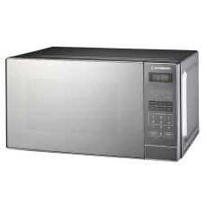 Hommer Free Stand Microwave Oven Electronic Digital Control 20 Liter 700 Watt Silver