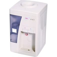 Baisc Table Water Dispenser Top Load Hot-Cold 1 Tap 20 Lite White