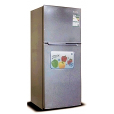 Baisc Top Mount Refrigerator 2 Doors No Frost 7.07 Cu.Ft 201 Liter Steel