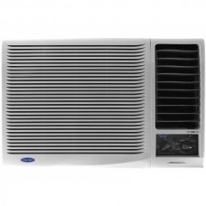 Carrier Window Air Conditioner 18 Cold 1.5 Ton Cooling 17200 Btu Rotary White Ksa