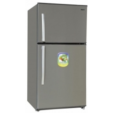 Baisc Top Mount Refrigerator 2 Doors No Frost 19.17 Cu.Ft 545 Liter Silver