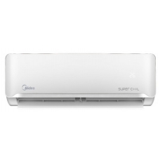 Midea Supercool Split Air Conditioner 18 Hot-Cold 1.5 Ton Cooling 18000 Btu Rotary White