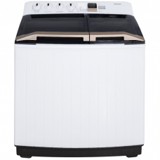 Toshiba Twine Tube Washing Machine With Dryer 12 Kg Multiple Programs 700 Prm White