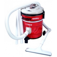 Fisher Wet And Dray Drum Vacuum Cleaner 6 Liter 1000 Watt To Extract Dust,Dirt Red