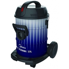 Midea Wet And Dray Drum Vacuum Cleaner 23 Liter 2200 Watt To Extract Dust,Dirt Blue