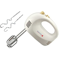 Dots Hand Blender 250 Watt 5 Speeds White