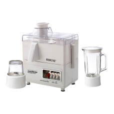 Rebune Electric Blender 1.6 Liter 400 Watt 4 Speeds White