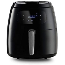 Alsaif Air Fryer 9 Liter 1800 Watt Without Oil Multi Functional With Digital Screen Black