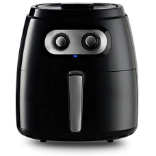 Alsaif Air Fryer 9 Liter 1800 Watt Without Oil Multi Functional Black