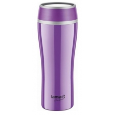 Lamart Steel Vacuum Flask 400 Ml Purble