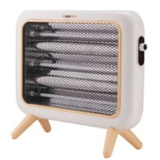 Koolen Electric Heater Rectangle 1500 Watt Quartz Heating Element White