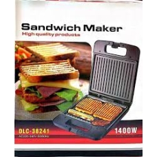 Dlc Sandwich Maker 1400 Watt Black