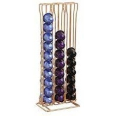 Dlc Nespresso Capsule Holder With Anti Fade Structure 60 Capsule Gold