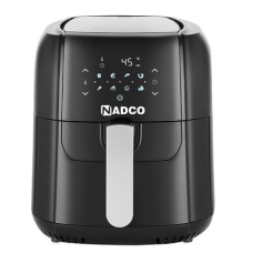 Nadco Air Fryer Without Oil 4.2 Liter 1400 Watt Digital For Healthy Food Black