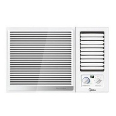 Midea Supercool Window Air Conditioner 24 Hot-Cold 2 Ton Cooling 20200 Btu Rotary White