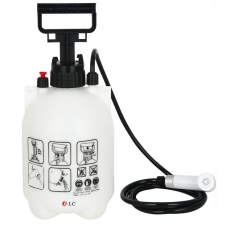 Dlc Portable Manual Water Shattaf 4 Liter Black White