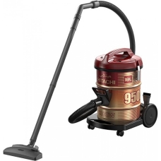 Hitachi Drum Vacuum Cleaner Dry And Wet 18 Liter 2100 Watt To Extract Dust,Dirt And Liquids Red Thailand