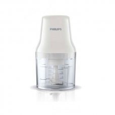 Philips Mini Chopper 700 Ml 450 Watt 1 Speed Steel Blades With High Pulse Speed White