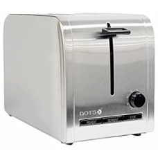 Dots Toaster 1050 Watt 2 Slide Steel