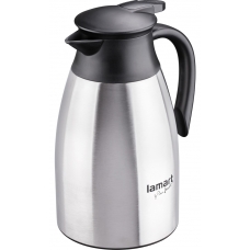 Lamart Thermos 1.5 Liter Balck Steel