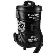 Candy Dray Drum Vacuum Cleaner 21 Liter 20000 Watt To Extract Dust,Dirt Black