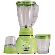 Geepas Electric Blender 1.6 Liter 400 Watt 2 Speed 3 In 1 With Grinder Green